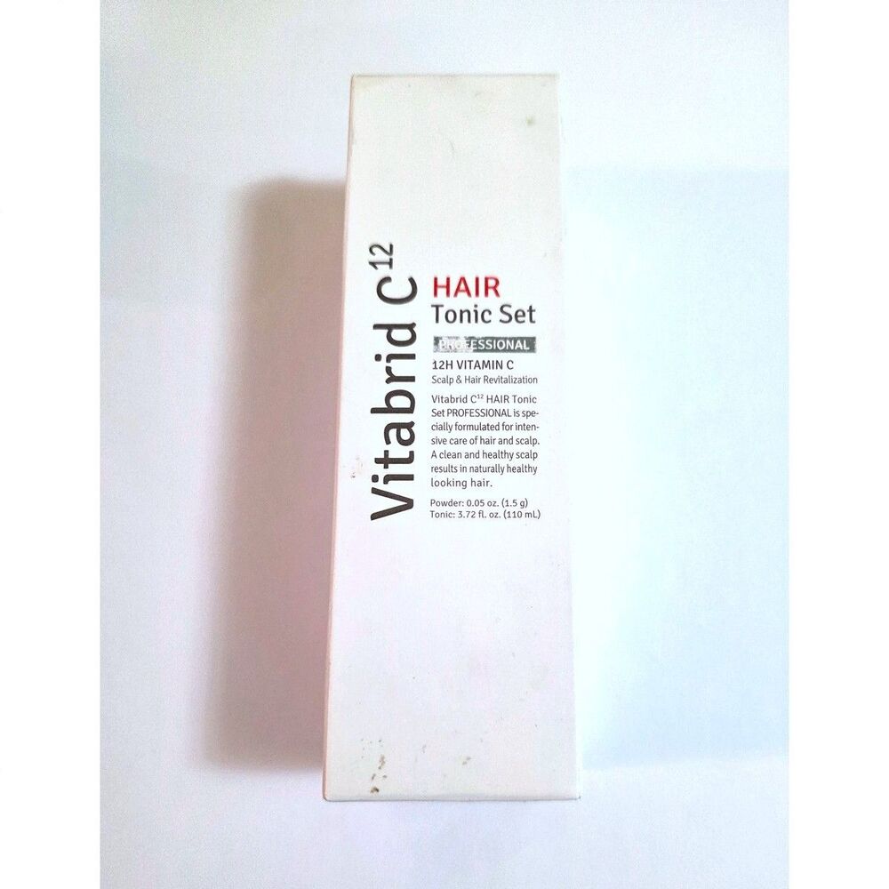 Vitabrid C12 Hair Tonic Set Full Size Sealed in box